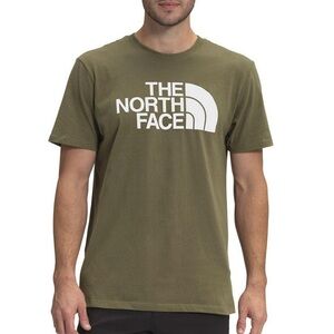 NWT🤎North Face Half Dome T-Shirt M Taupe Green